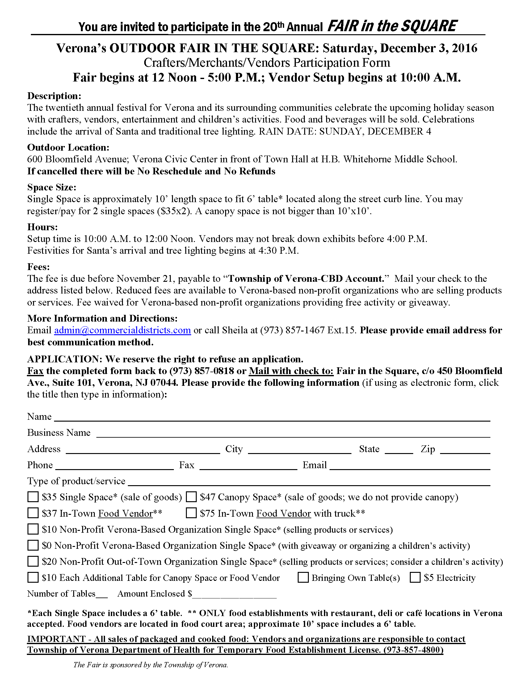 The Township of Verona New Jersey Home Page